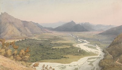 "Między San Felipe de Aconcagua i Quillota, Chile, 16 stycznia 1851 r. autorstwa Admiral Sir Edward Gennys Fanshawe