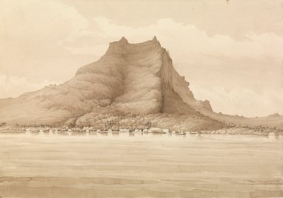 "Bora Bora, 4 września 1849 [Wyspy Towarzystwa] autorstwa Admiral Sir Edward Gennys Fanshawe