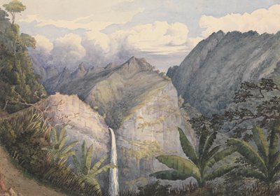 "Fautaua, Tahiti, 25 sierpnia 1849 [Wyspy Towarzystwa] autorstwa Admiral Sir Edward Gennys Fanshawe