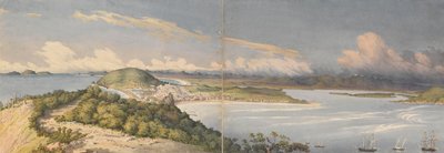 "Mazatlan [Meksyk] sierpień 1850 r. autorstwa Admiral Sir Edward Gennys Fanshawe