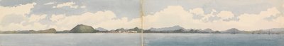 Panama, marzec 1850 (akwarela) autorstwa Admiral Sir Edward Gennys Fanshawe