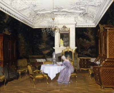 Fredensborg autorstwa Adolf Heinrich Hansen
