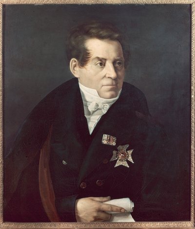 Portret Augusta Wilhelma von Schlegel autorstwa Adolf Hohneck