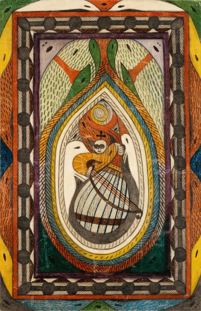 Muzyk autorstwa Adolf Wolfli
