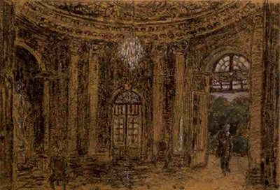 Studium do „Koncertu w Sanssouci” autorstwa Adolph Menzel