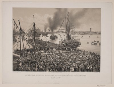 Pożegnanie na nordyckim spotkaniu studenckim w Kopenhadze autorstwa Johan Adolph Kittendorff