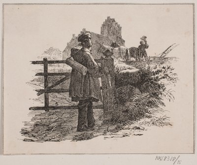 Czas wieczorny autorstwa Johan Adolph Kittendorff