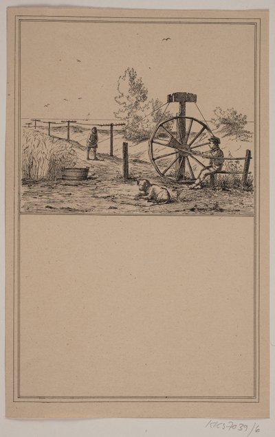 Pogromca lin. Nie. 5 w Chr. Winther i M. Rørbye, „25 obrazków dla małych dzieci” autorstwa Johan Adolph Kittendorff
