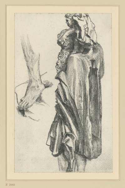 Święty Krzysztof z Freibergu, mistrz apostołów, w Dreźnie autorstwa Adolph Menzel