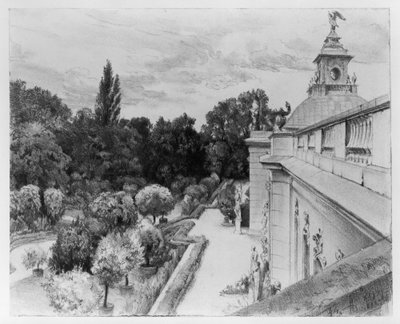 Nowe komnaty w Sanssouci autorstwa Adolph Menzel