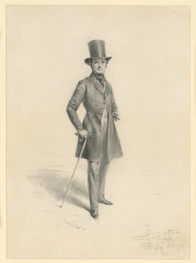Eduard Magnus autorstwa Adolph Menzel