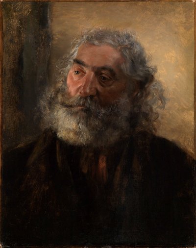 Studium głowy autorstwa Adolph Menzel