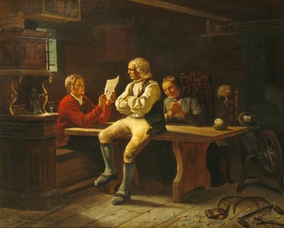 List z Ameryki autorstwa Adolph Tidemand