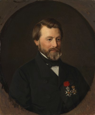Portret Emila Tidemanda, brata artysty autorstwa Adolph Tidemand