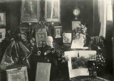 Menzel w swoje 80. urodziny / zdjęcie autorstwa Adolph Menzel