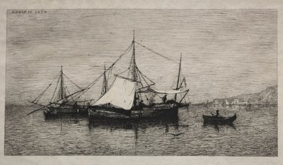 Łodzie kabotażowe (wybrzeża Włoch) autorstwa Adolphe Appian