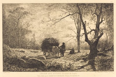 Ścieżka Skał autorstwa Adolphe Appian