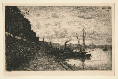 Okolice Lyonu autorstwa Adolphe Appian