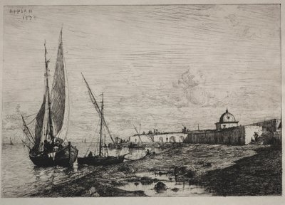 Port w San Remo autorstwa Adolphe Appian