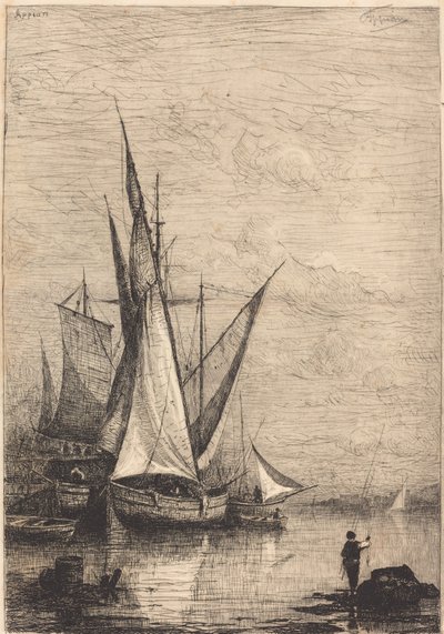 Port w Genui autorstwa Adolphe Appian