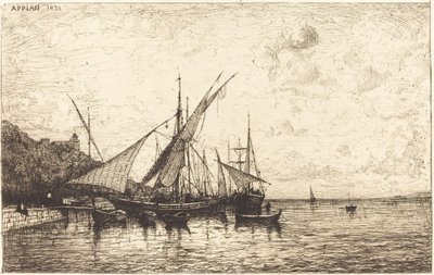 Port Monako autorstwa Adolphe Appian