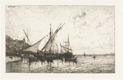 Port Monako autorstwa Adolphe Appian