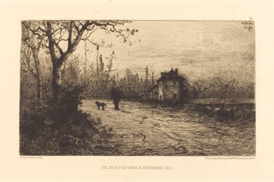 Jesienny dzień w Artemare autorstwa Adolphe Appian