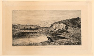 Skała w gminie Rix (Ain) autorstwa Adolphe Appian