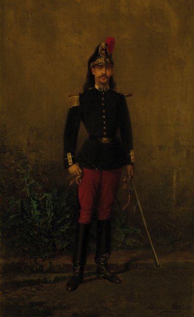 Książę Ferdynand Filip, książę Orleanu 1810-1842, 1883. autorstwa Adolphe Aze