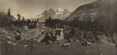 [Krajobraz alpejski] autorstwa Adolphe Braun