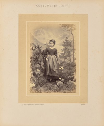 Kanton Gryzonia autorstwa Adolphe Braun