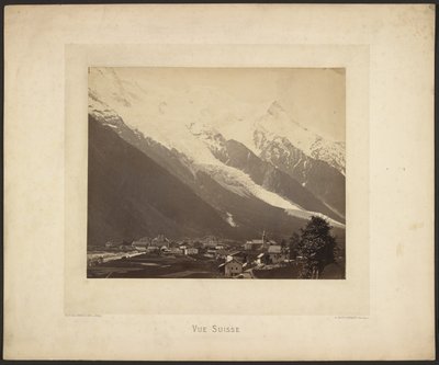 Szwajcarski widok autorstwa Adolphe Braun
