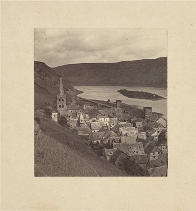 Widok na Ren autorstwa Adolphe Braun