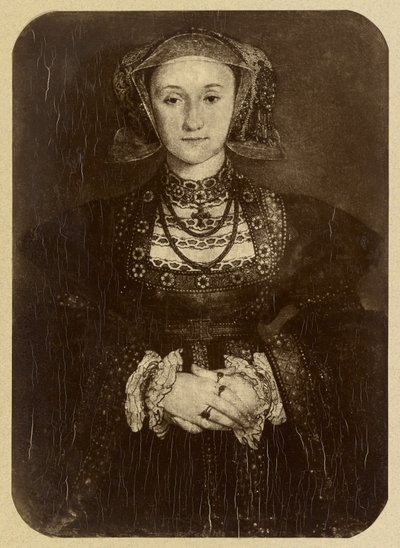 [„Żona Henryka VIII” autorstwa Hansa Holbeina, Muzeum Luwru] autorstwa Adolphe Braun