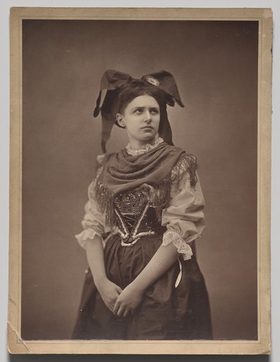 Młoda alzacka kobieta autorstwa Adolphe Braun
