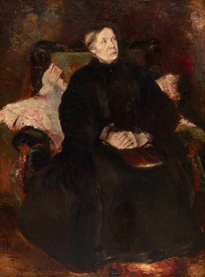 Portret damy autorstwa Adolphe Joseph Thomas Monticelli