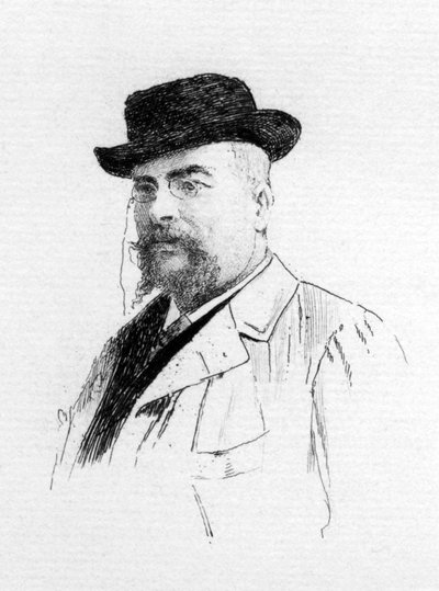Alexandre BISSON (1848-1912) autorstwa Adolphe Lalauze
