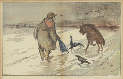 Ilustracja do Le Rire autorstwa Adolphe Leon Willette