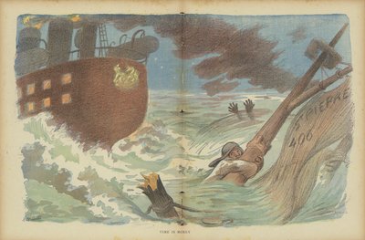 Ilustracja do Le Rire autorstwa Adolphe Leon Willette