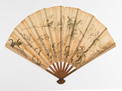 Der Wind des Wahnsinns autorstwa Adolphe Leon Willette