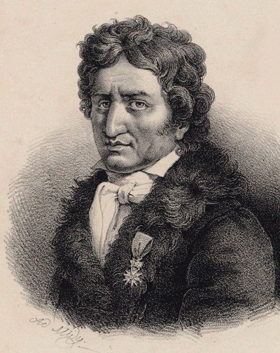 Portret kompozytora Pierre-Alexandre Monsigny 1729-1817. autorstwa Adolphe Midy