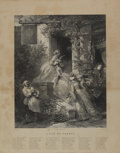 Ecu de France autorstwa Adolphe Mouilleron