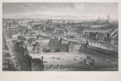 Paryż autorstwa Adolphe Rouargue