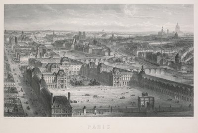 Paryż. autorstwa Adolphe Rouargue