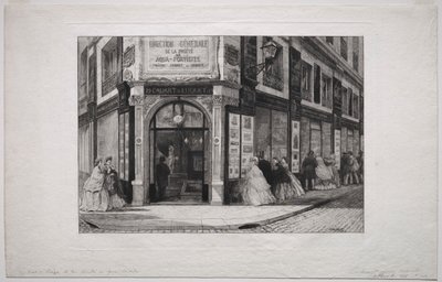 Siedziba Towarzystwa Aquafortystów autorstwa Adolphe Théodore Jules Martial Potémont