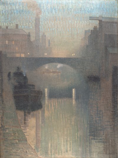 Most Baileya w Manchesterze autorstwa Adolphe Valette