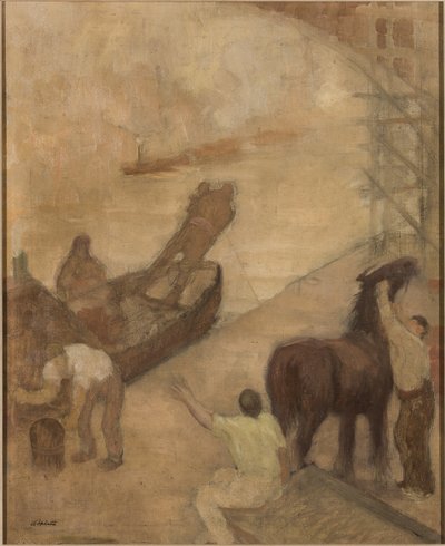 Kanał Manchesterski autorstwa Adolphe Valette
