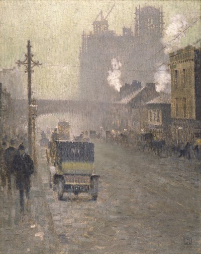 Oxford Road, Manchester Puola autorstwa Adolphe Valette