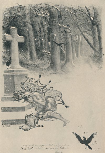 Cykada, 1919 autorstwa Adolphe Leon Willette