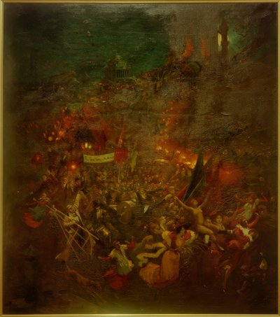 Bal QuatzArts autorstwa Adolphe Leon Willette